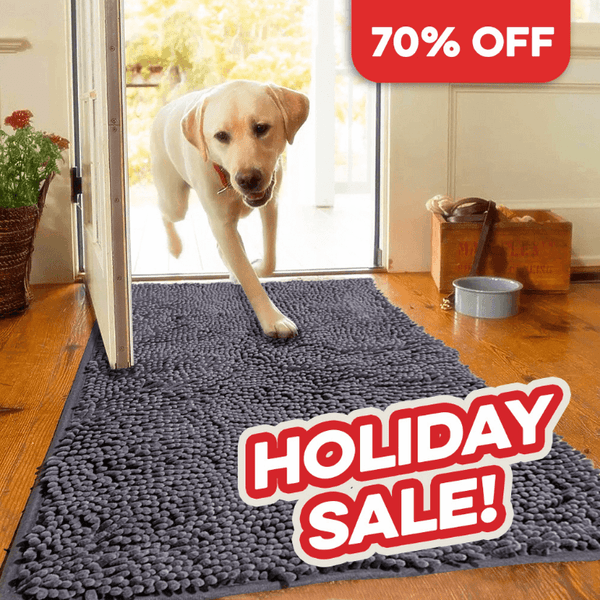 Announcing Muddy Mat - Luxurious Floor Mat, Perfect for Bathroom, Kitchen, Indoors and Out, Machine Washable/Dryer Safe